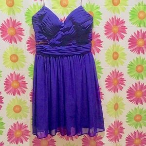 Juniors Royal Blue dress.